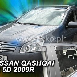 Ανεμοθραύστες Heko Nissan Qashqai J10 Συν 2 2008 2013 Μπροστά Και Πίσω