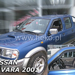 Ανεμοθραύστες Heko Nissan Navara D22 1997 2004 Μπροστινοί 2Πορτό Και 4Πορτό
