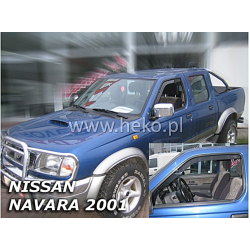 Ανεμοθραύστες Heko Nissan Navara D22 1997 2004 Μπροστινοί 2Πορτό Και 4Πορτό