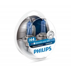 Philips Diamond Vision H4 12V 60 55W 5000K Τύπου Xenon